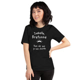 Isabelle Bretonne - T-Shirt Humour coupe boy friend cut - Ici & Là - T-shirts & Souvenirs de chez toi