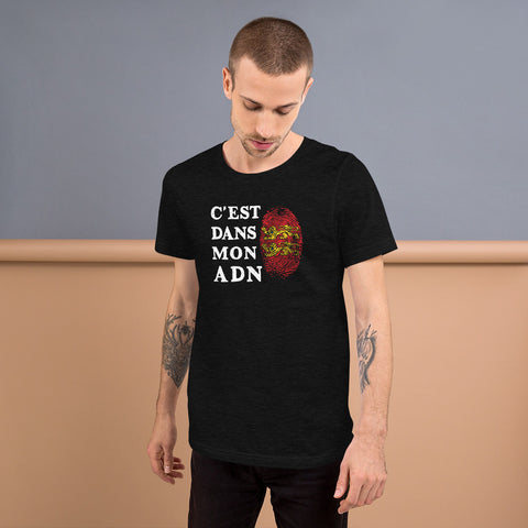 C'est dans mon ADN - Normandie - T-Shirt unisexe léger et doux - Ici & Là - T-shirts & Souvenirs de chez toi