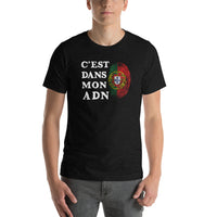 Thumbnail for C'est dans mon ADN - Portugal - T-Shirt unisexe léger et doux - Ici & Là - T-shirts & Souvenirs de chez toi