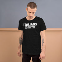 Thumbnail for T-shirt Italie noir - Les Italiens le font mieux