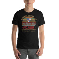 Thumbnail for Endroit - Picard - PIcardie T-shirt Unisexe à Manches Courtes - Ici & Là - T-shirts & Souvenirs de chez toi