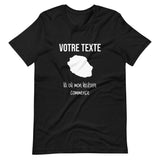 T-shirt Unisexe personnalisable à Manches Courtes : Réunion là où mon histoire commence