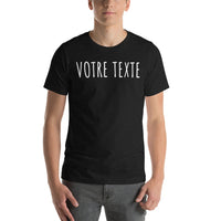 Thumbnail for T-shirt à personnaliser - Unisexe à Manches Courtes