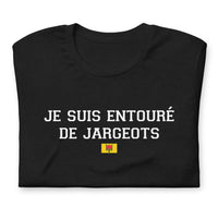 Thumbnail for T-shirt Auvergne gris - Je suis entouré de Jargeots