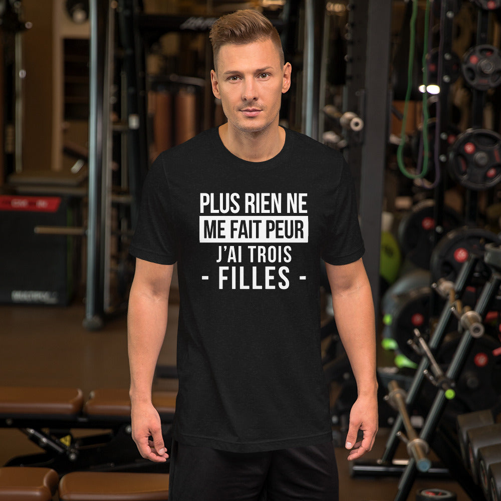 T-shirt humour fête des pères - Plus rien ne me fait peur dos