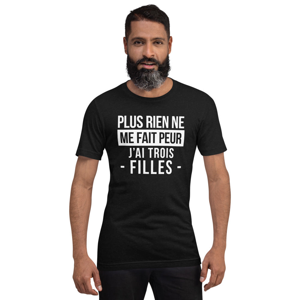 T-shirt humour fête des pères - Plus rien ne me fait peur dos
