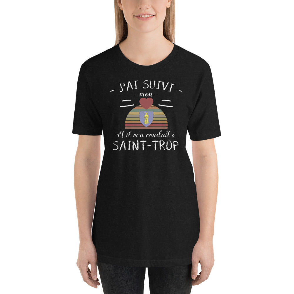 T-shirt Provence mauve - Suivez votre cœur