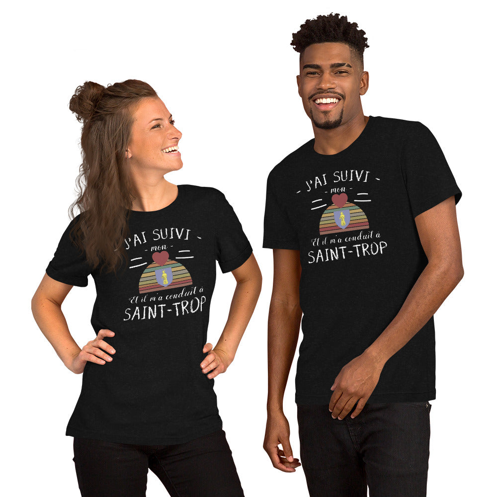 T-shirt Provence turquoise - Suivez votre cœur