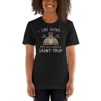 Thumbnail for T-shirt Provence noir chiné dos - Suivez votre cœur