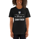 T-shirt Saint Tropez Je n'ai pas besoin de Thérapie - Unisexe standard - Provence Souvenirs