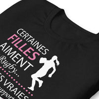 Thumbnail for T-shirt femme boyfriend cut Rugby Toulon - Humour les vraies supportent Toulon