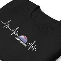 Thumbnail for T-shirt Saint Tropez Battement de coeur - Unisexe standard - Provence