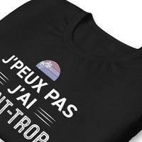 Thumbnail for T-shirt Provence noir chiné dos - J'peux pas j'Ai Saint Trop