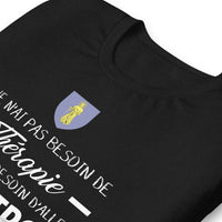 Thumbnail for T-shirt Saint Tropez Je n'ai pas besoin de Thérapie - Unisexe standard - Provence Souvenirs