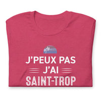 Thumbnail for T-shirt Provence turquoise dos - J'peux pas j'Ai Saint Trop