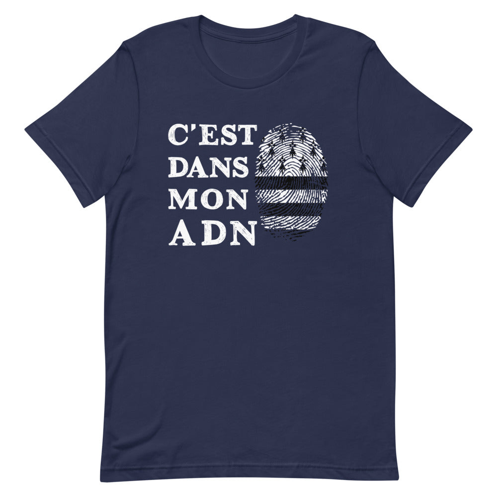 C'est dans mon ADN - Bretagne - T-Shirt unisexe léger et doux - Ici & Là - T-shirts & Souvenirs de chez toi