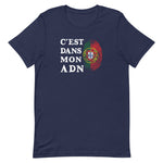 C'est dans mon ADN - Portugal - T-Shirt unisexe léger et doux - Ici & Là - T-shirts & Souvenirs de chez toi