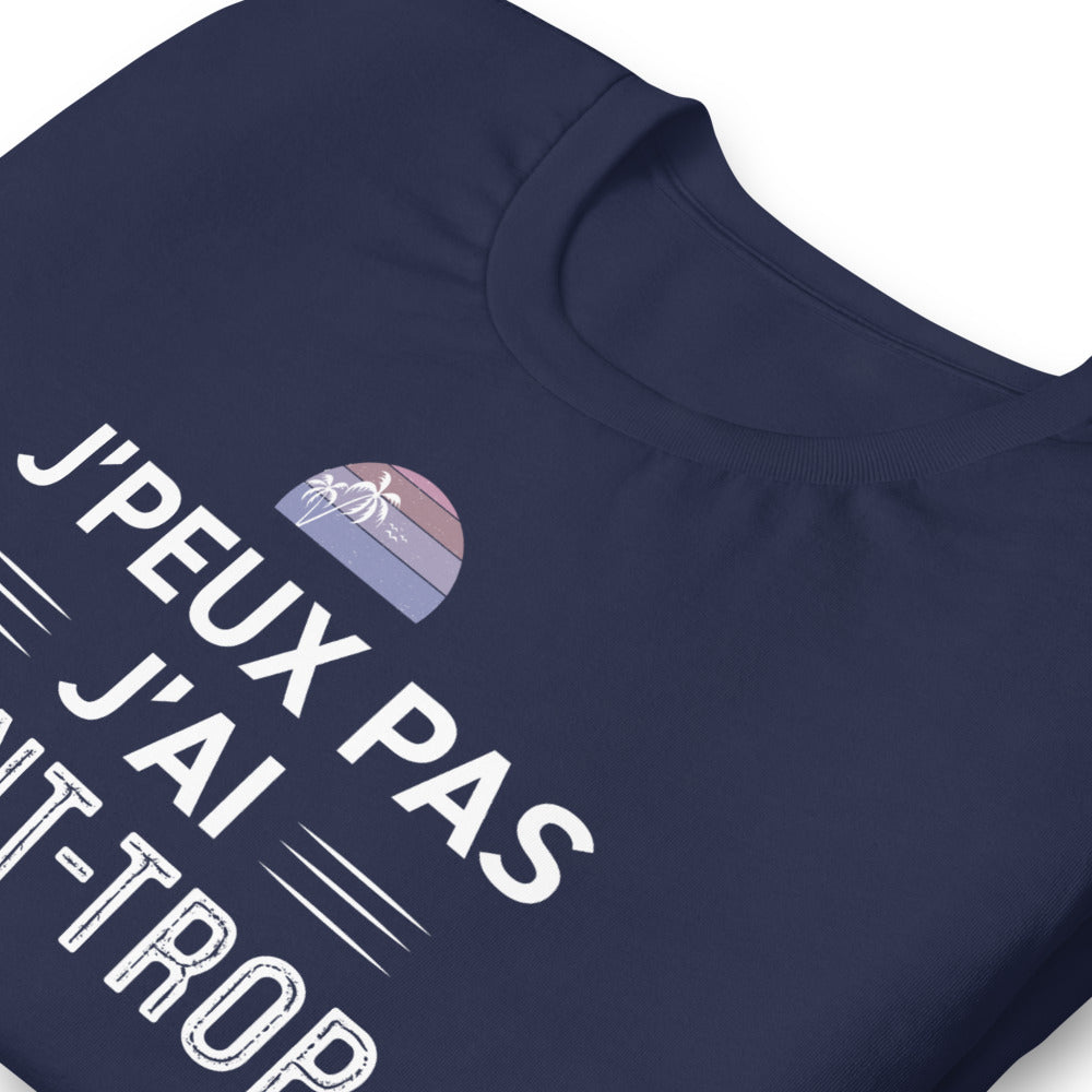 T-shirt Provence mauve dos - J'peux pas j'Ai Saint Trop