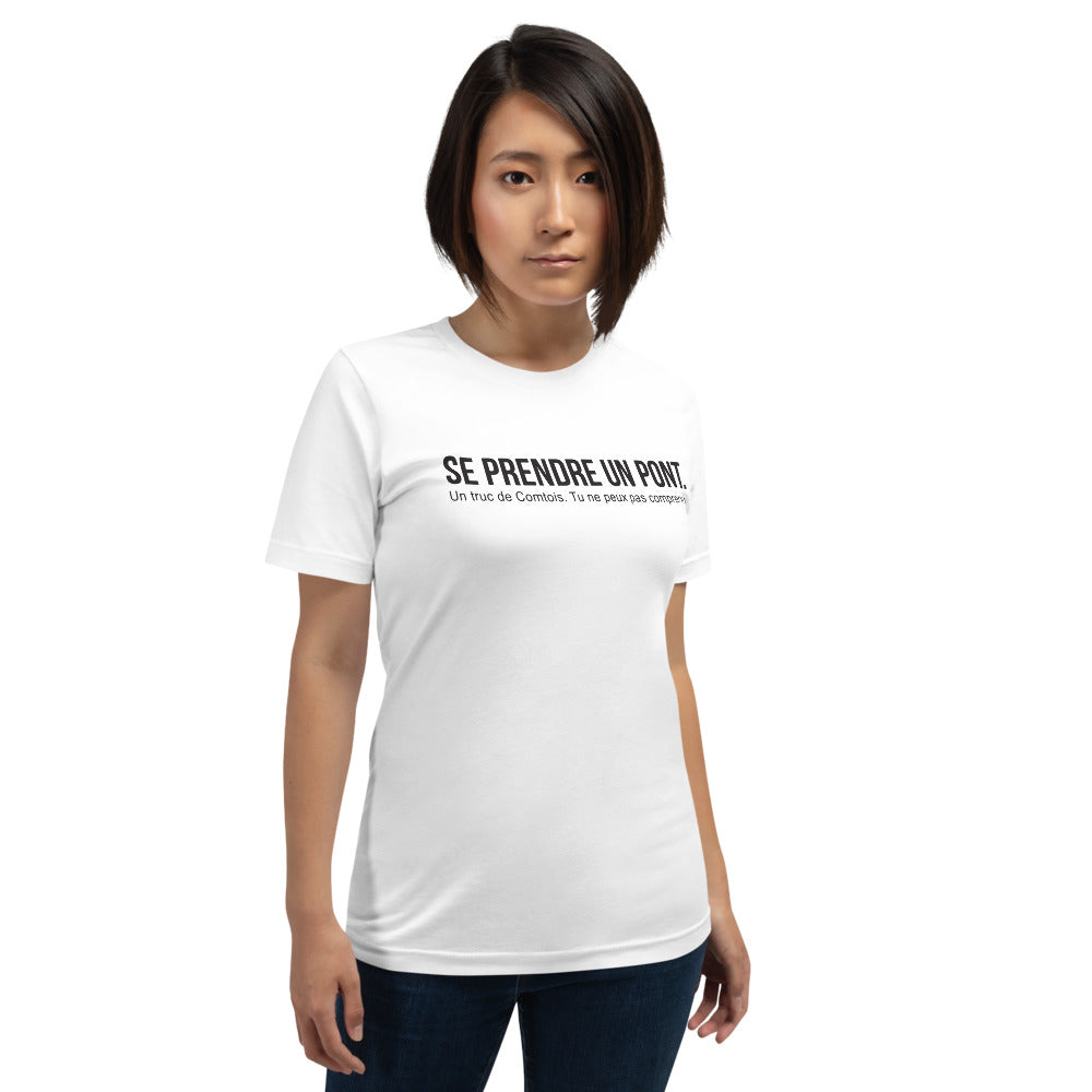 T-shirt Franche-Comté chiné - Se prendre un pont