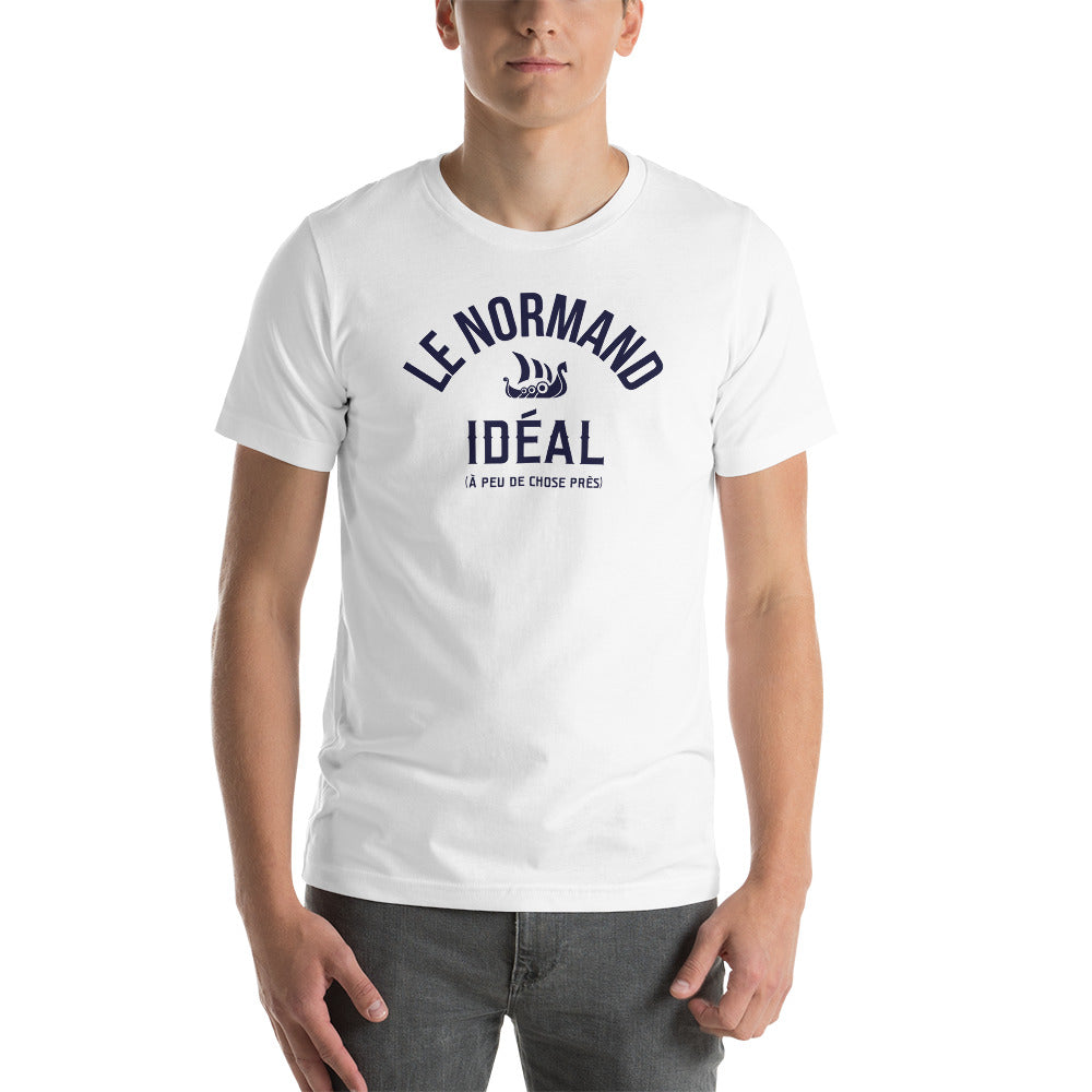 T-shirt Normand noir - Le Normand idéal à peu de chose près