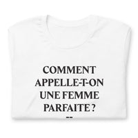 Thumbnail for Comment appelle-t-on une femme parfaite - Une Normande - T-shirt boy friend cut femme