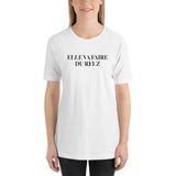 Elle va faire du reuz - Bretagne - T-shirt boy friend cut femme