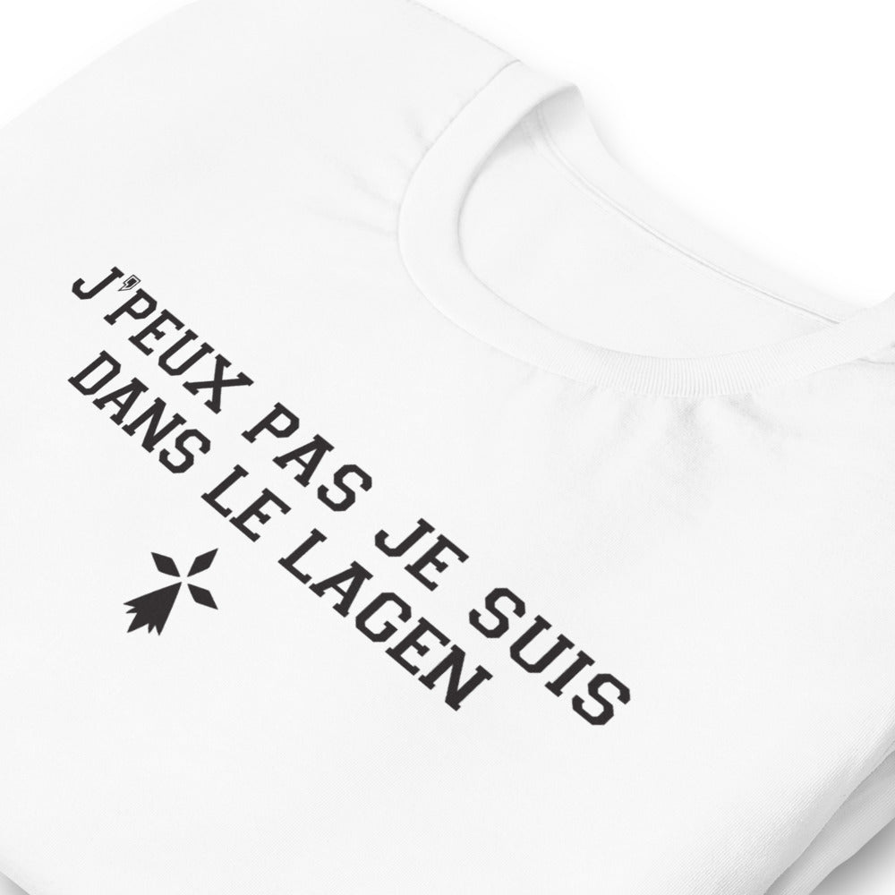 T-shirt Bretagne bleu clair - J'peux pas je suis dans le Lagen