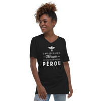 Thumbnail for T-shirt Pérou gris - Je n'ai pas besoin de thérapie