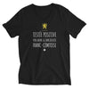 T-shirt Franche-Comté blanc - Fierté locale en col V