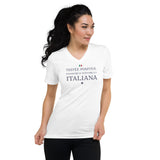 Testée positive Pomodoro e Mozarella - Italiana - T-shirt col v Italie