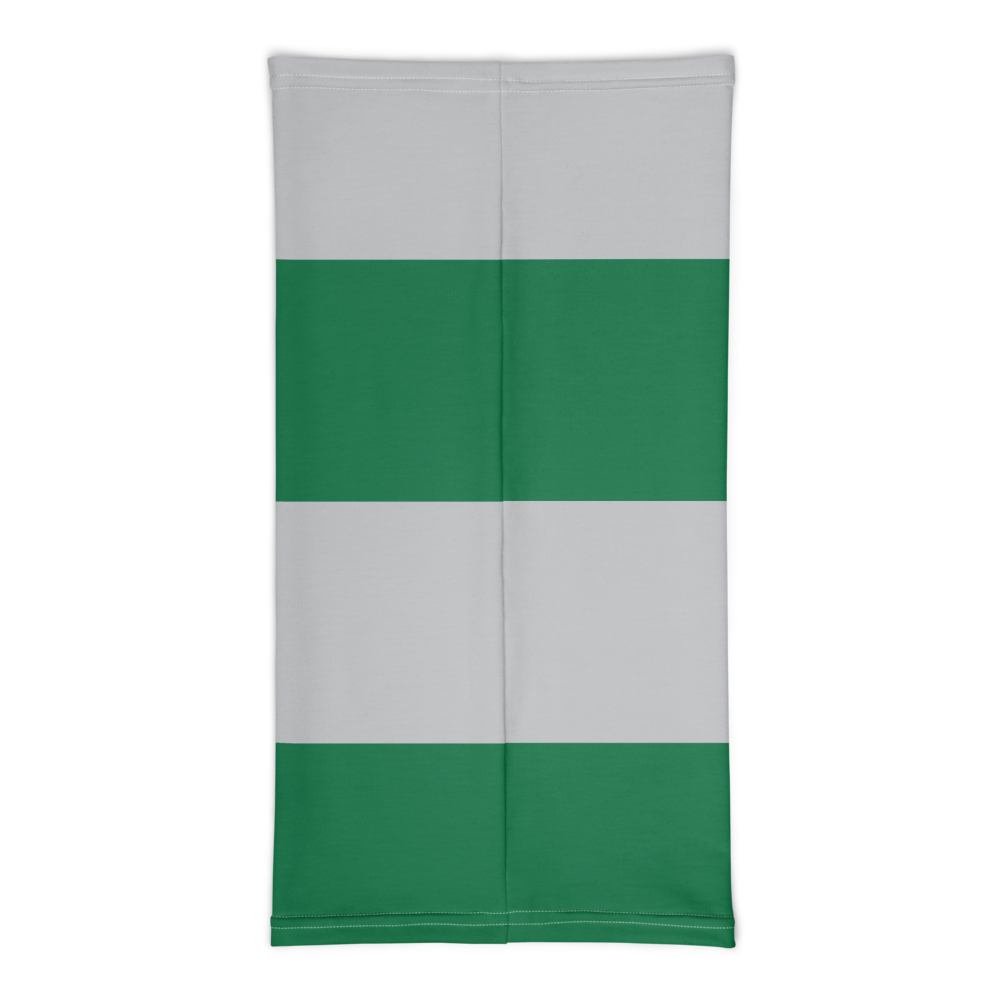 Cache-cou Vaud gris et vert - Pratique et stylé dos