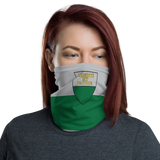 Masque Vaud - gris et vert - Cache-cou - Bandeau - Ici & Là - T-shirts & Souvenirs de chez toi