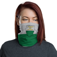 Thumbnail for Cache-cou Vaud gris et vert - Accessoire tendance face