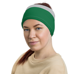 Masque Vaud - gris et vert - Cache-cou - Bandeau - Ici & Là - T-shirts & Souvenirs de chez toi
