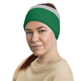 Masque Vaud - gris et vert - Cache-cou - Bandeau - Ici & Là - T-shirts & Souvenirs de chez toi