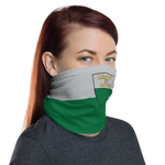 Masque Vaud - gris et vert - Cache-cou - Bandeau - Ici & Là - T-shirts & Souvenirs de chez toi