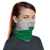 Thumbnail for Masque Vaud - gris et vert - Cache-cou - Bandeau - Ici & Là - T-shirts & Souvenirs de chez toi