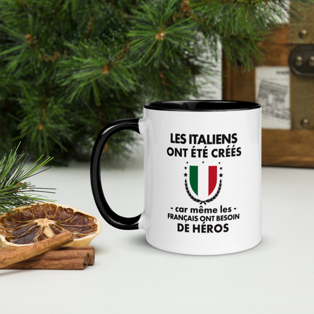 Mug Italie rouge - Les Italiens ont été créés