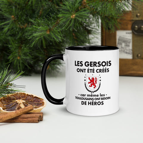 Mug Tasse Gers Humour - Et le 8e jour Dieu Créa les Gersois- Imprimé deux côtés