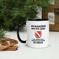 Thumbnail for Mug Alsace noir dos - Et le 8e jour Dieu créa les Alsaciens