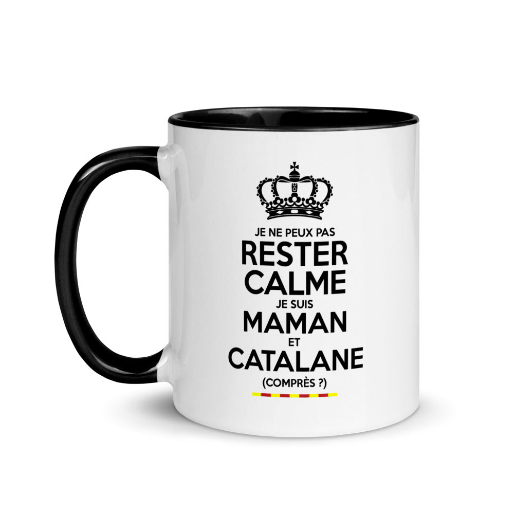 Mug Catalan rouge - Design coloré pour vos matins