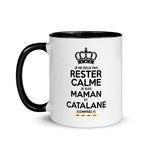 Maman et Catalane - Tasse Mug de couleur - Ici & Là - T-shirts & Souvenirs de chez toi