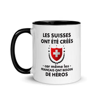 Thumbnail for Mug Suisse rouge - Les Suisses ont été créés