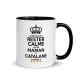 Maman et Catalane - Tasse Mug de couleur - Ici & Là - T-shirts & Souvenirs de chez toi