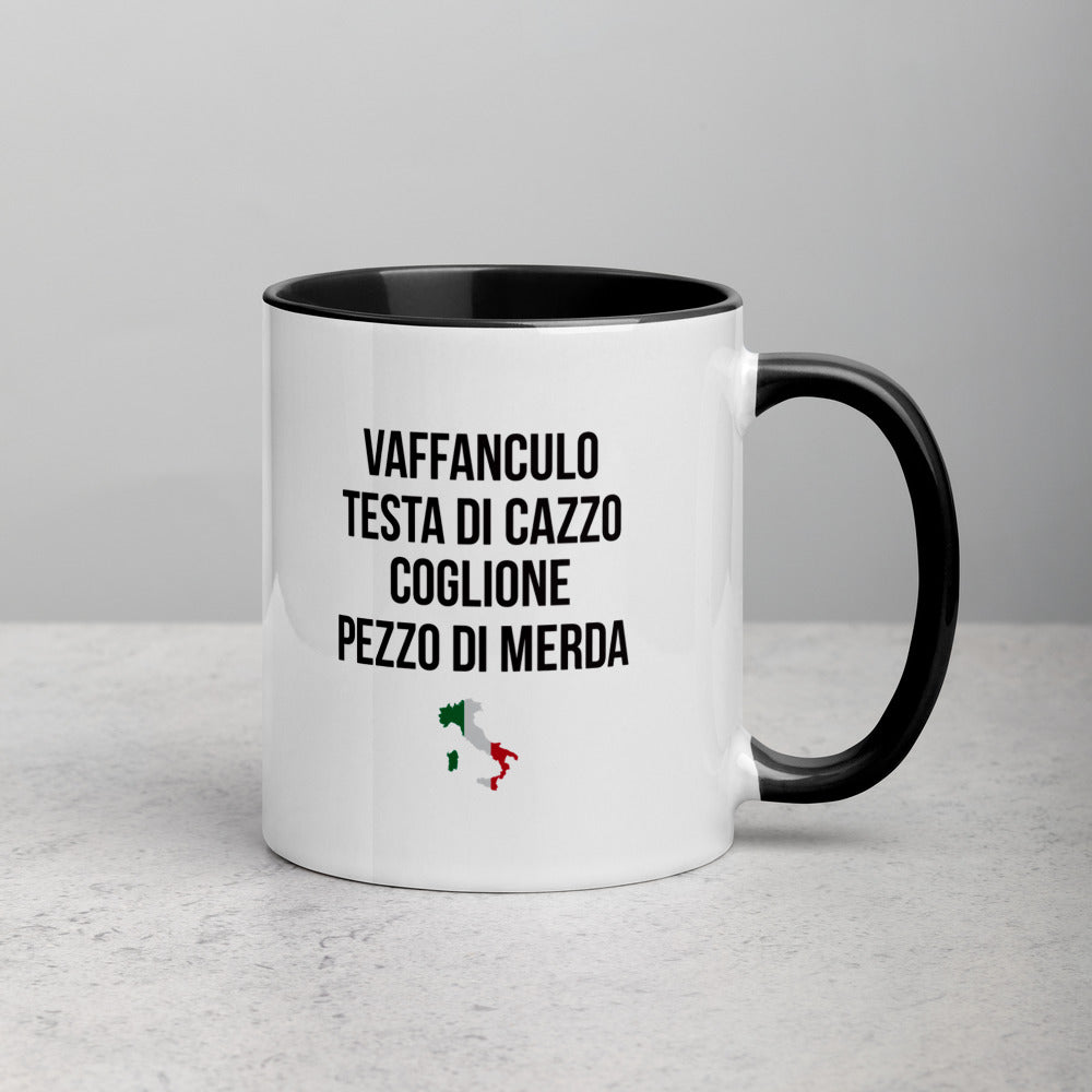 Mug Italie rouge - Si tu n'as rien de sympa à dire