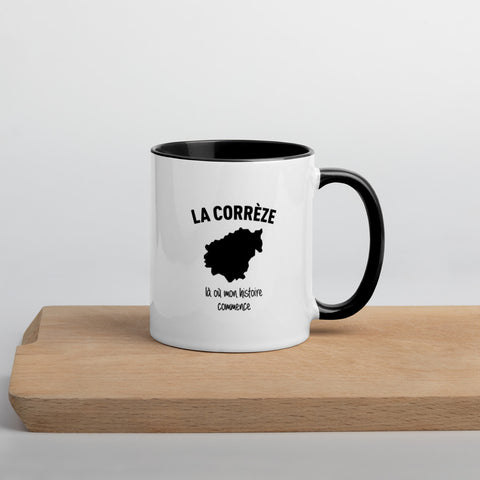Mug Tasse - Corrèze là où mon histoire commence