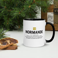 Thumbnail for Mug Normande orange - Design humoristique et coloré