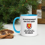 Mug Tasse Aveyron Humour - Les Aveyronnais ont été créés