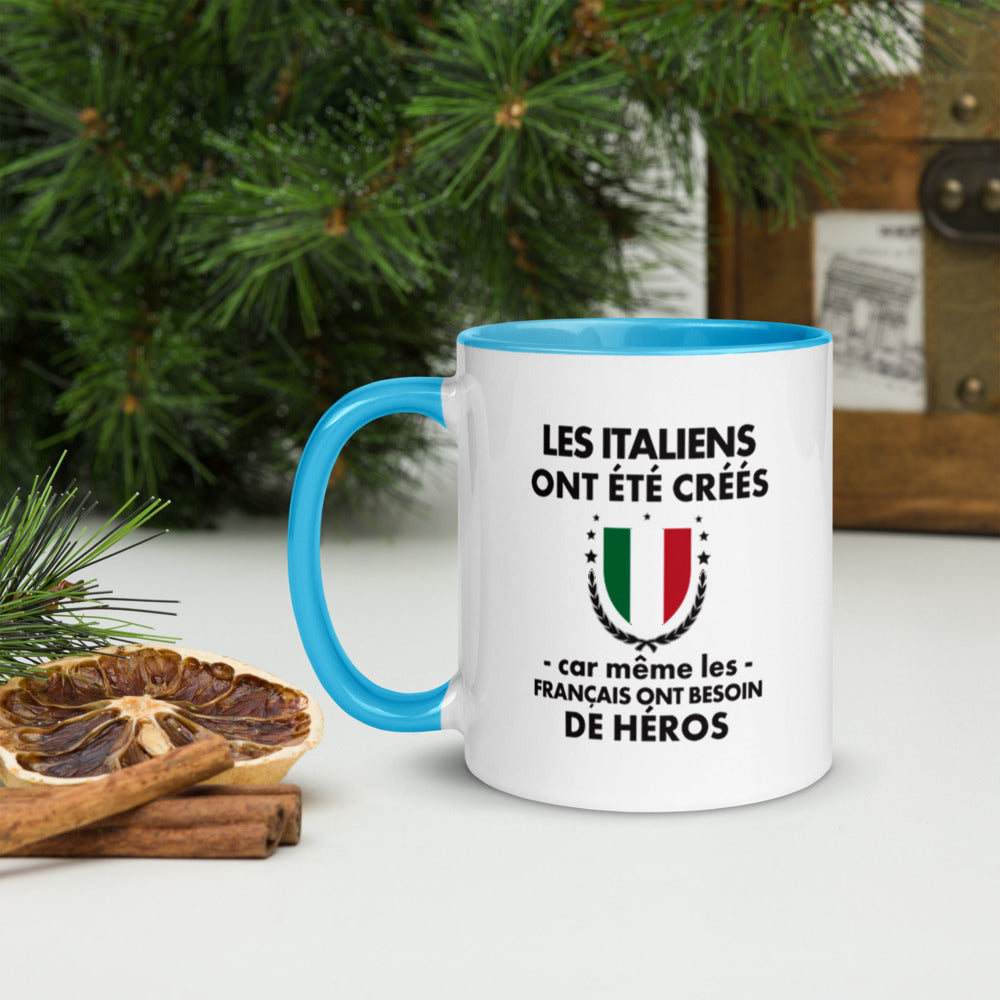 Mug Italie rose - Les Italiens ont été créés