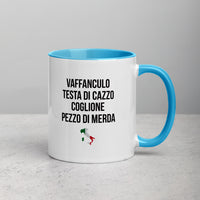 Thumbnail for Si tu n'as rien de sympa à dire - Dis le en italien - Tasse Mug de couleur - Ici & Là - T-shirts & Souvenirs de chez toi